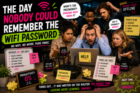 The Day Nobody Could Remember the WiFi Password