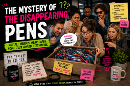 The Mystery of the Disappearing Pens